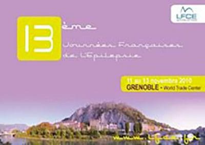 13èmes Journées Françaises de l’Epilepsie GRENOBLE 2010