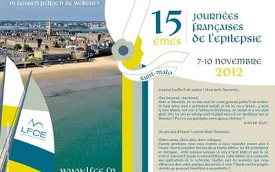 15èmes Journées Françaises de l’Epilepsie SAINT MALO 2012