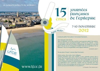 15èmes Journées Françaises de l’Epilepsie SAINT MALO 2012