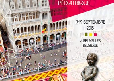 43ÈME RÉUNION DE LA SOCIÉTÉ EUROPÉENNE DE NEUROLOGIE PÉDIATRIQUE BRUXELLES 2015