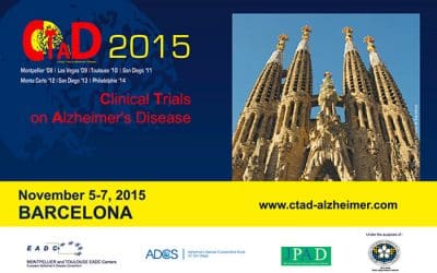 CLINICAL TRIALS ON ALZHEIMER’S DISEASE BARCELONE 2015