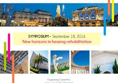 53RD WORKSHOP INNER EAR BIOLOGY (IEB) MONTPELLIER 2016