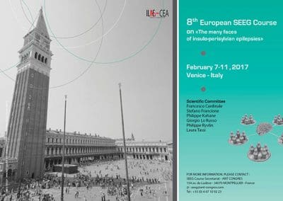 8TH EUROPEAN TRAINING COURSE ON STEREOELECTROENCEPHALOGRAPHY (SEEG) VENISE