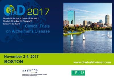 CLINICAL TRIALS ON ALZHEIMER’S DISEASE (CTAD) BOSTON