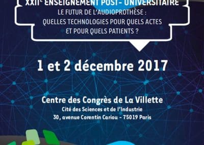 22ème Enseignement Post-Universitaire PARIS 2017