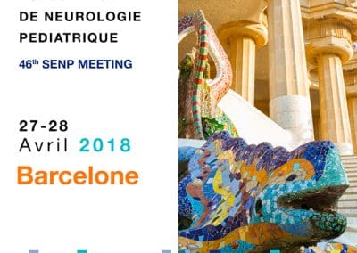 46ÈME RÉUNION DE LA SOCIÉTÉ EUROPÉENNE DE NEUROLOGIE PÉDIATRIQUE (SENP) BARCELONA