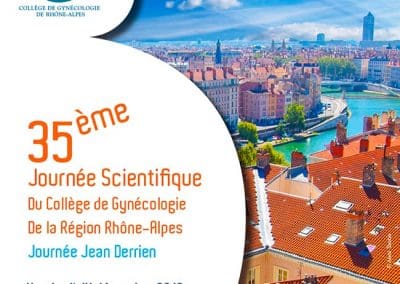 35ème Journée Scientifique du CGRRA LYON 2018