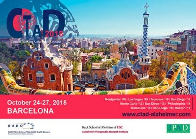 CLINICAL TRIALS ON ALZHEIMER’S DISEASE (CTAD) BARCELONE