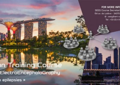3rd Asian Training Course on SteroeElectroEncephaloGraphy, en avril 2019 à Singapour